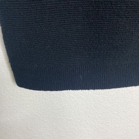 FREE PEOPLE Women’s Black Knitted Cotton/Nylon/Elastane Blend Oversized Sweater - Picture 5 of 9